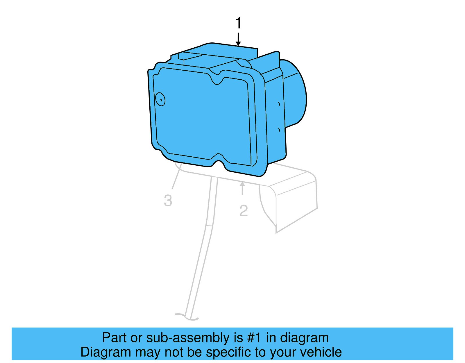 Modulator Valve 7B0-614-117-A - View 4
