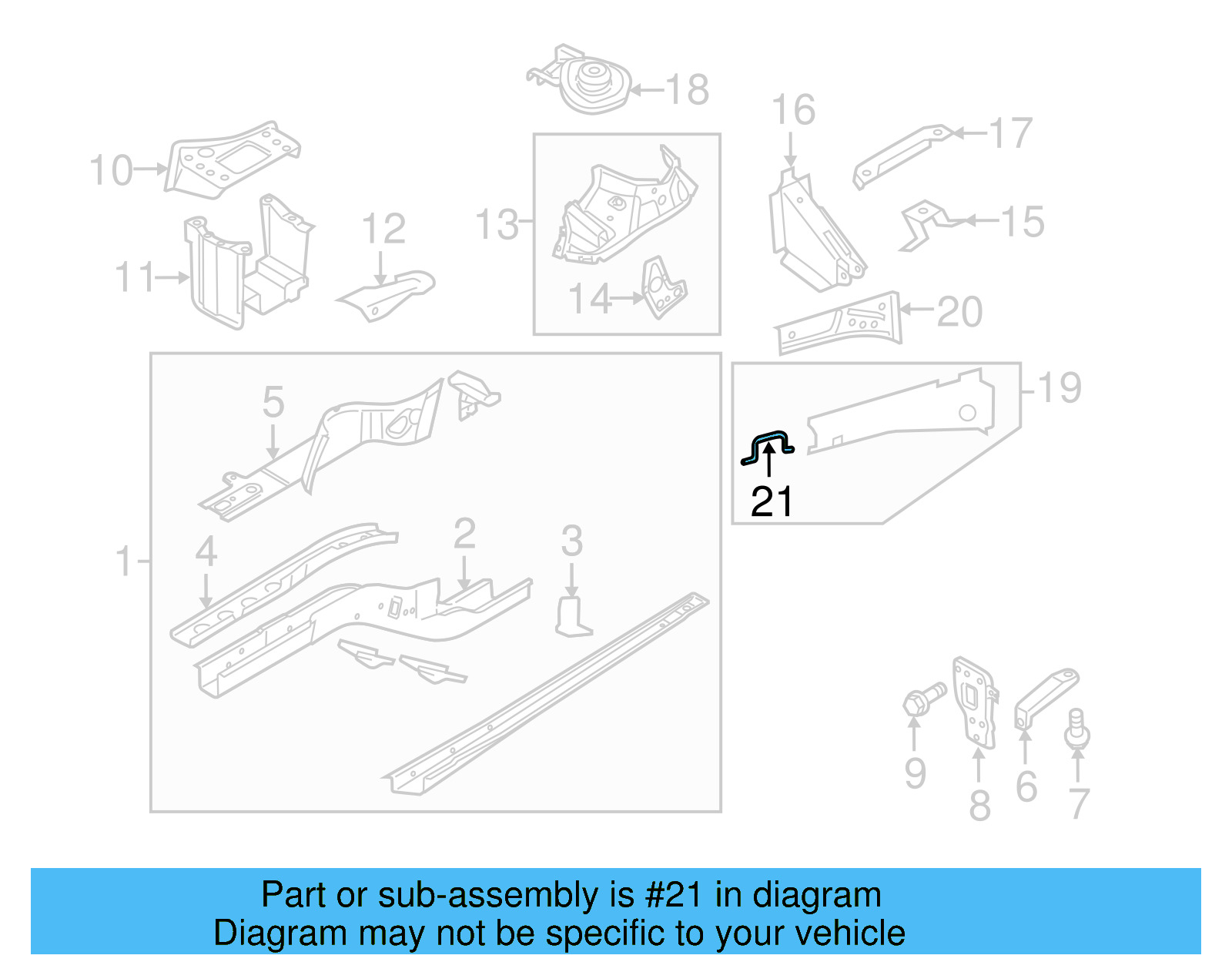 Fender Mtg Bkt 5N0-809-561 - View 7