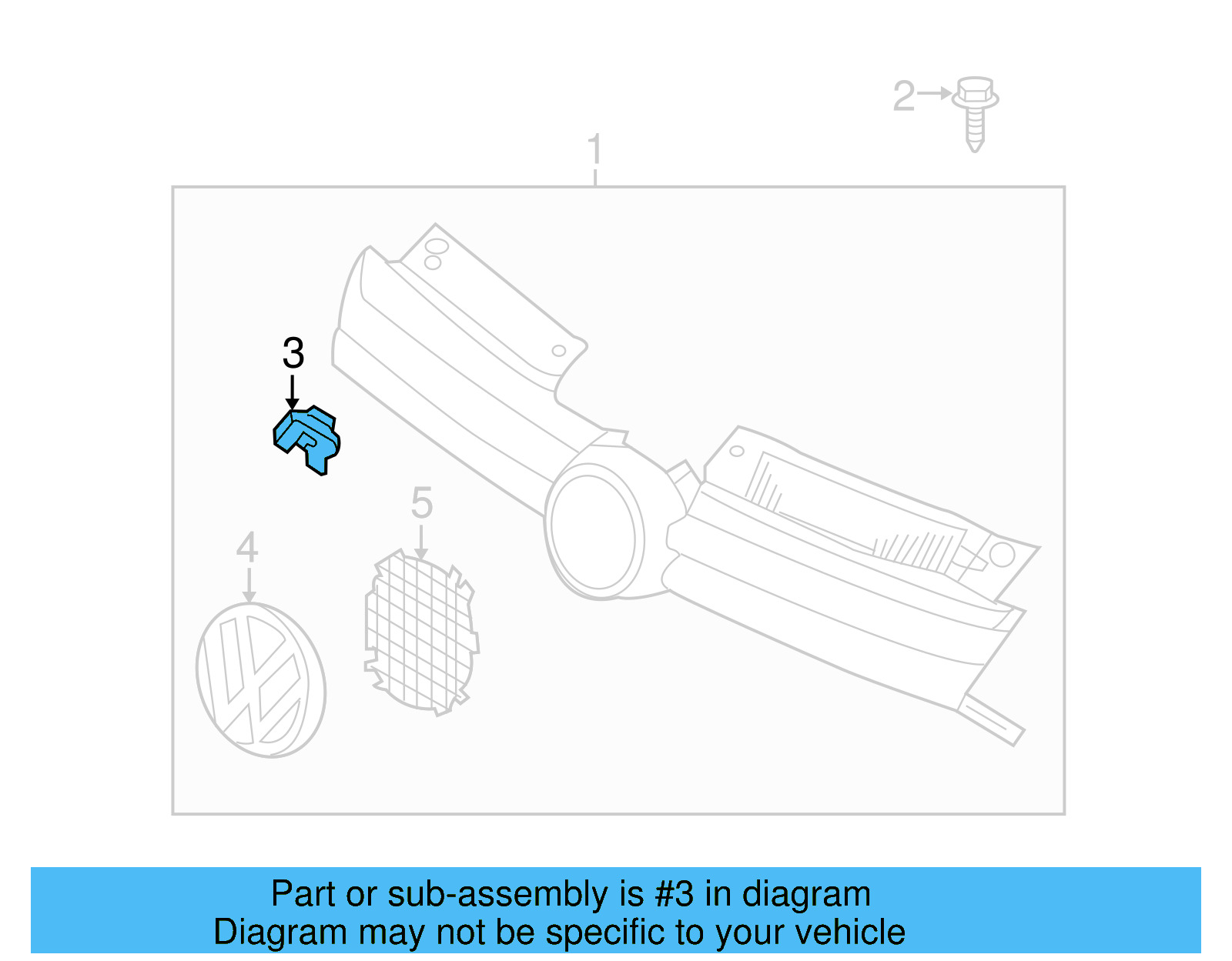 Nameplate 5K0-853-679-C-FXC - View 6