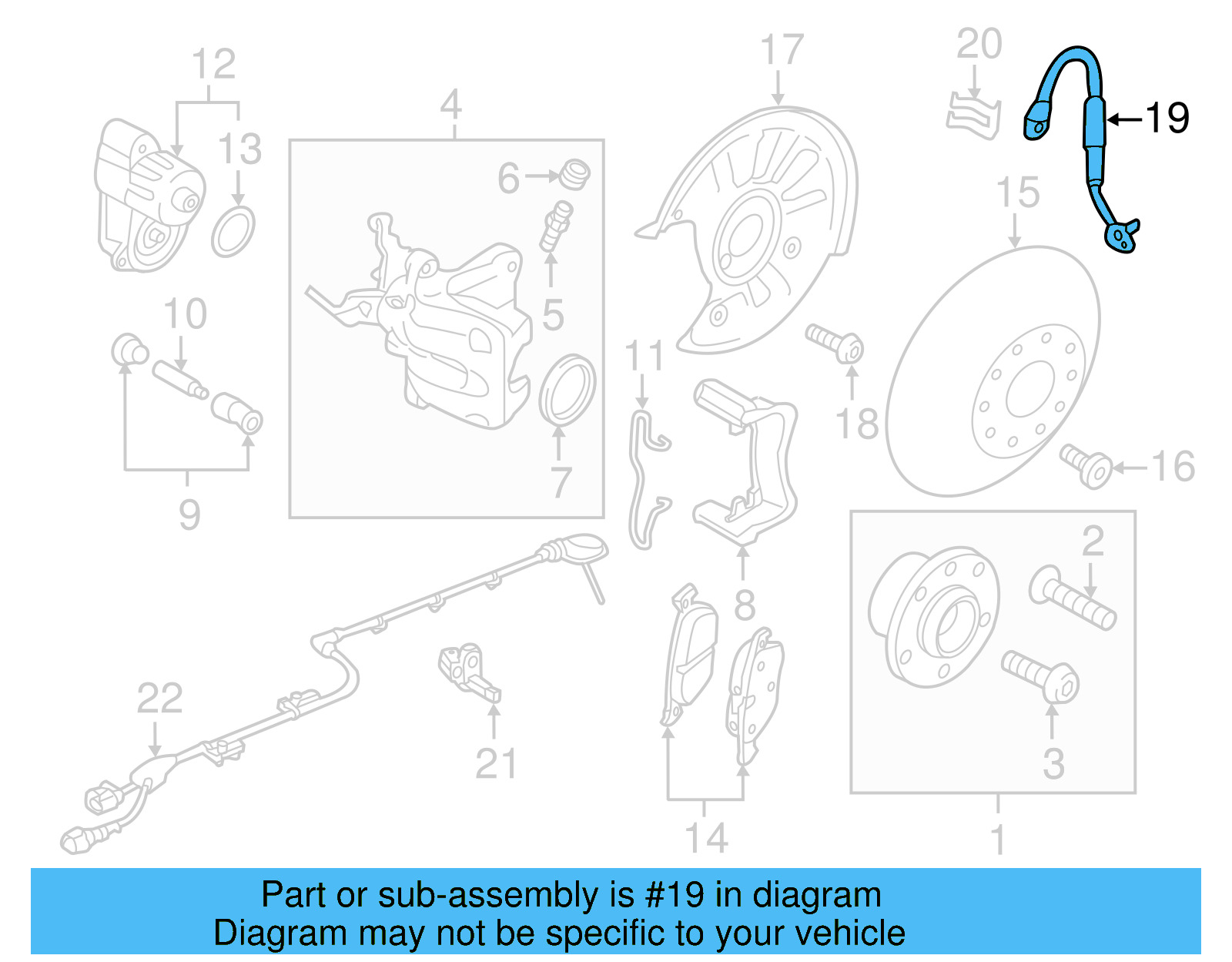 Brake Hose 5WA-611-775 - View 12