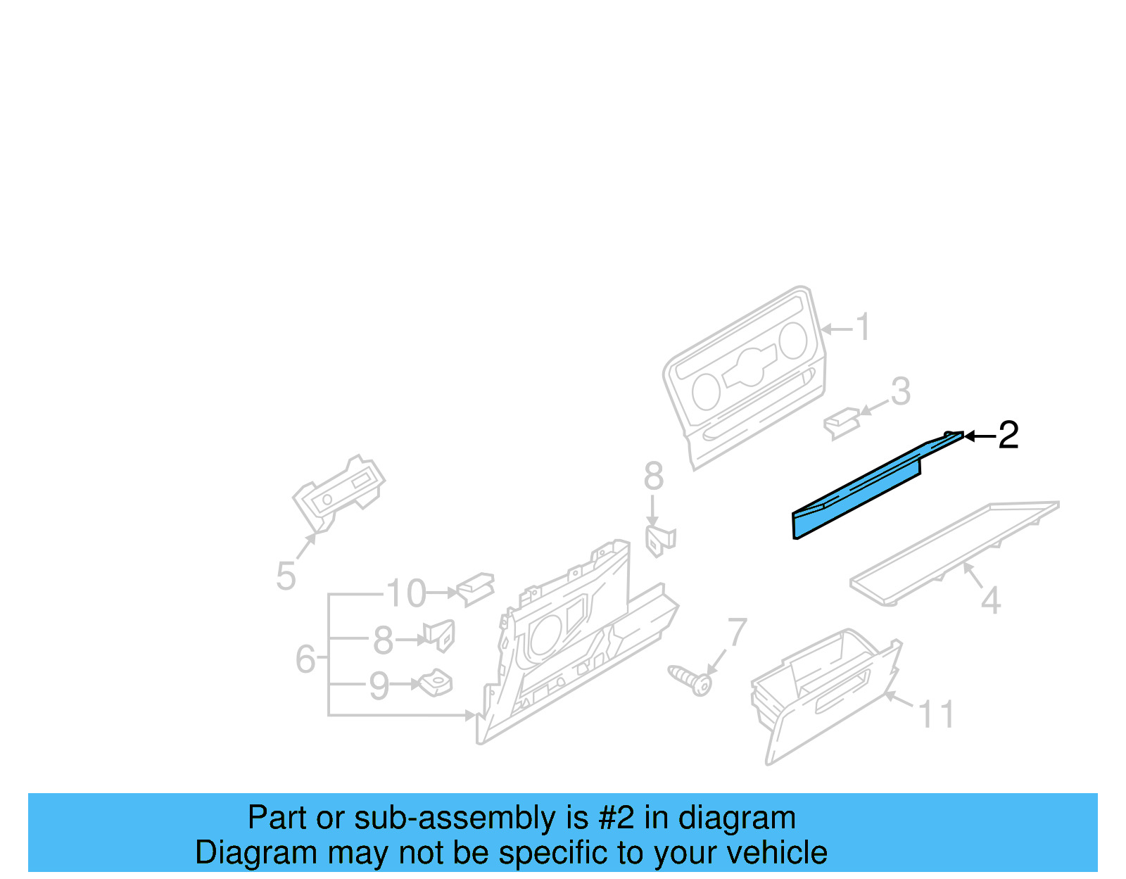 Center Cover 3CN-857-367-82V - View 15