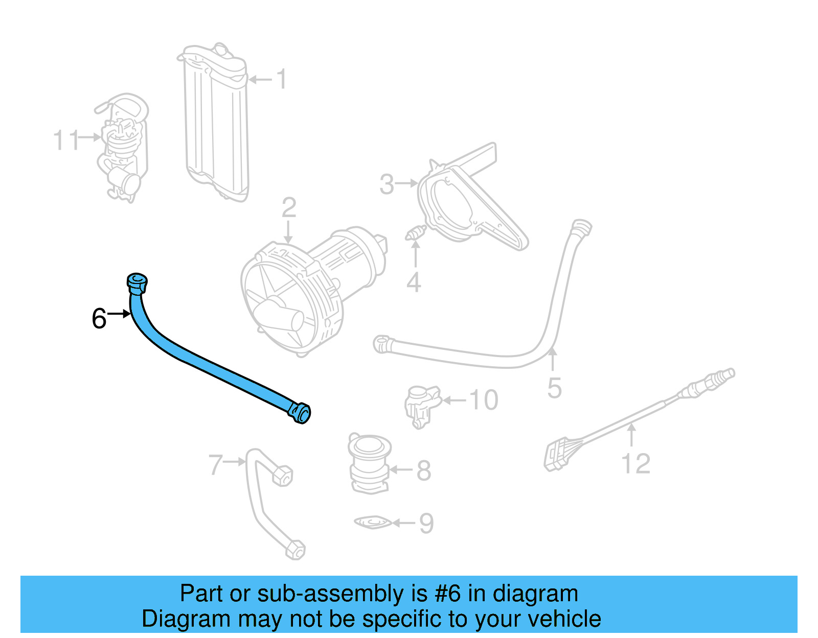 Connector Hose 06A-131-127-M - View 25