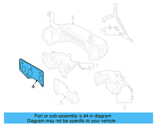 Manifold Gasket 022-253-039-E - View 13