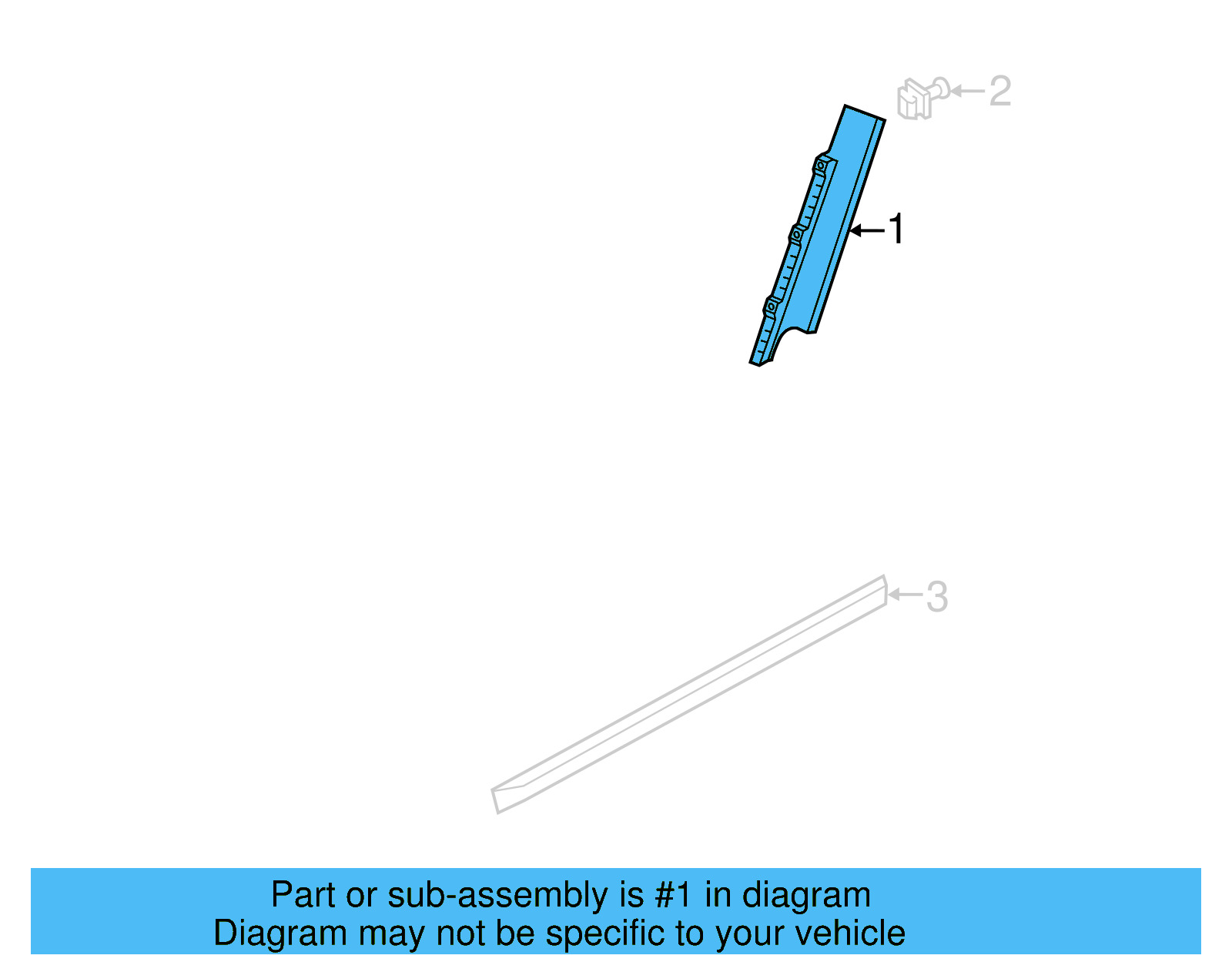Frame Molding 5GM-837-902-B-041 - View 10