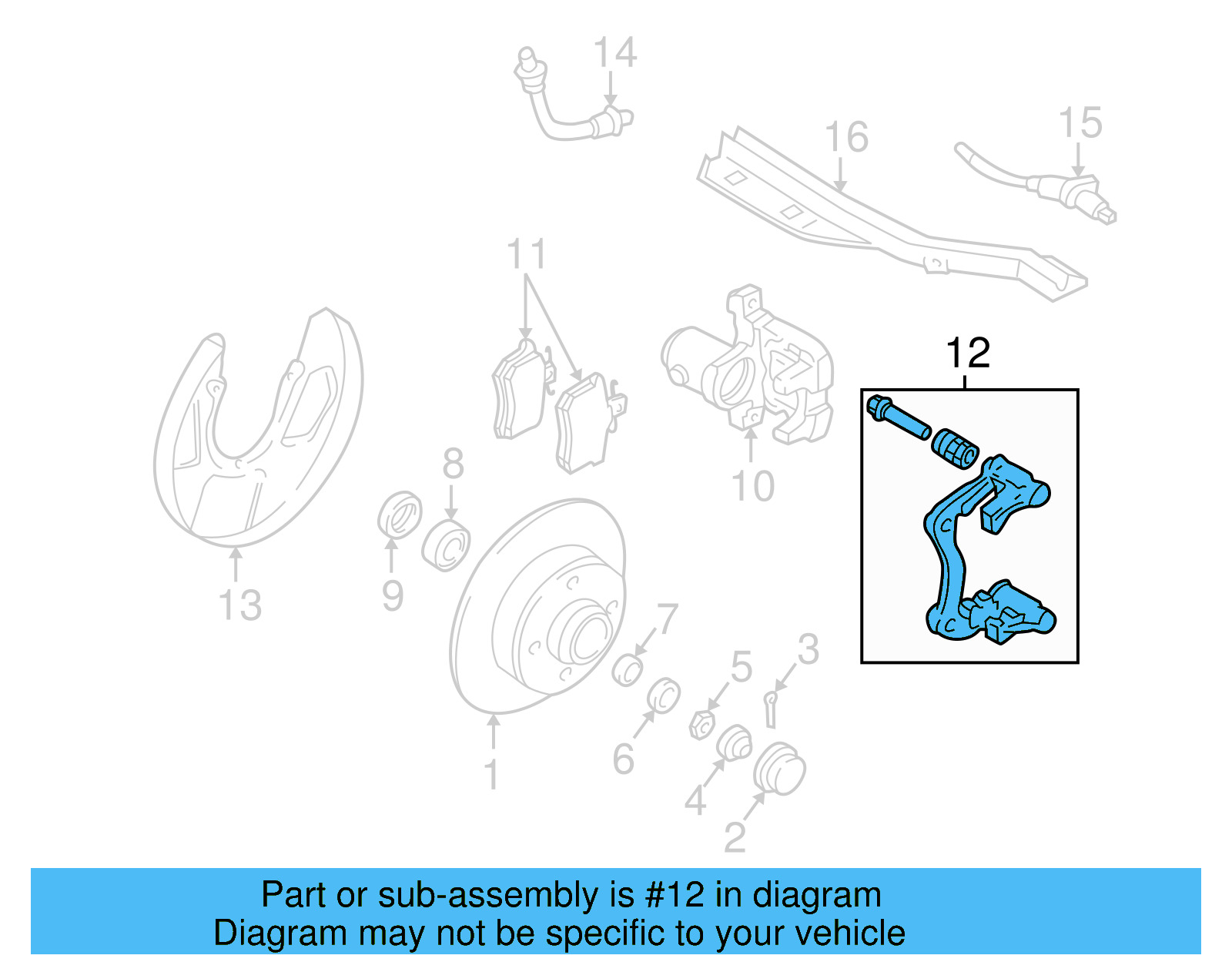 Carrier 1J0-615-426-A - View 4