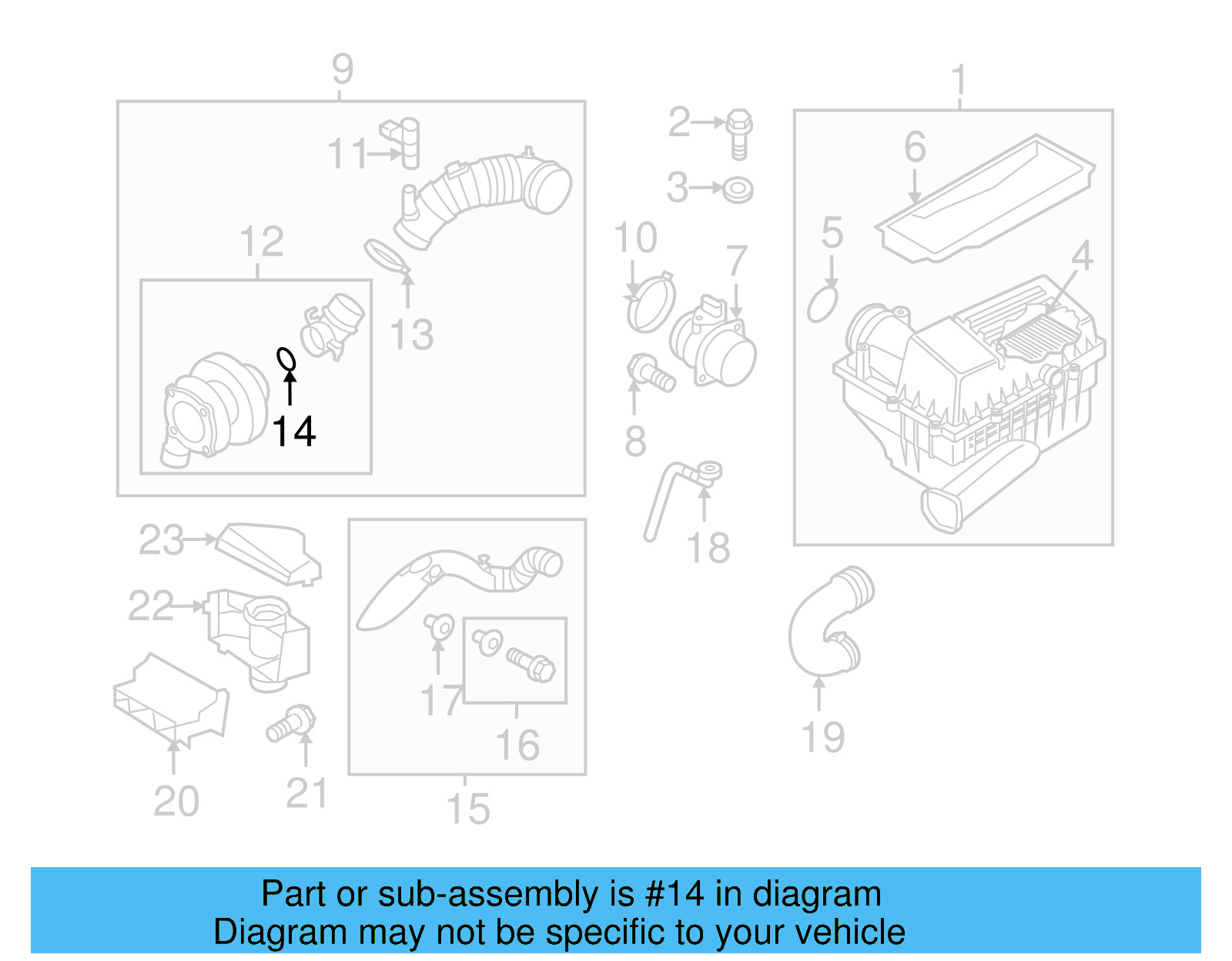 Adapter Seal 3C0-129-646 - View 30