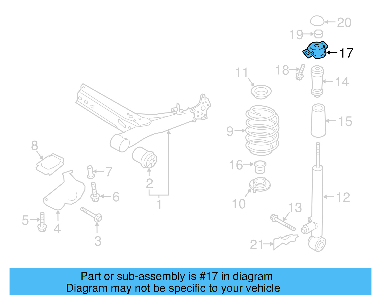 Shock Mount 5Q0-513-353-H - View 5