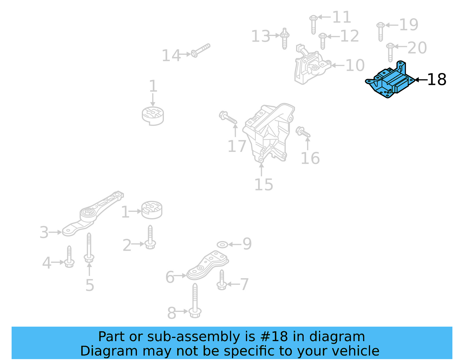 Trans Mount 5QM-199-555 - View 12