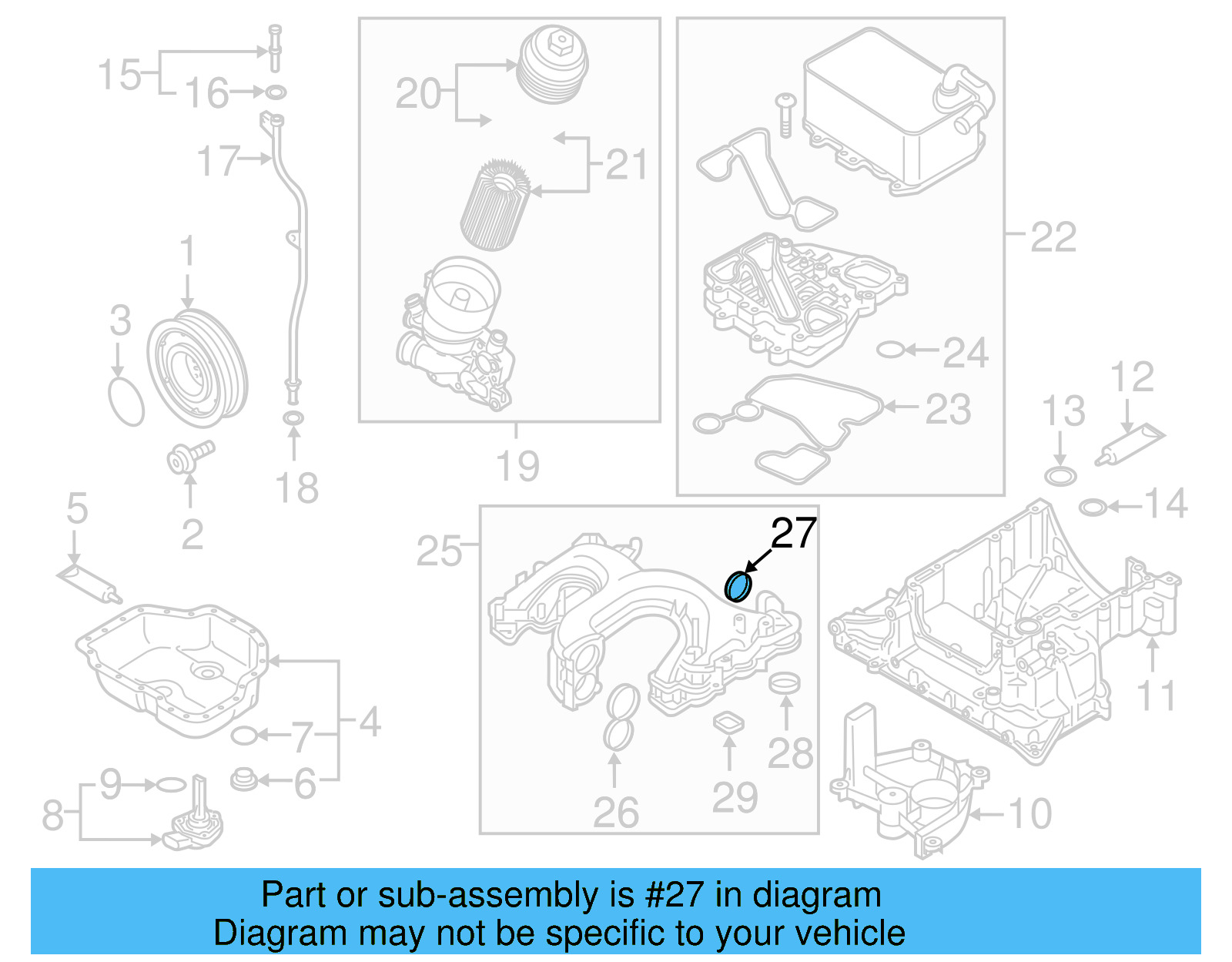Manifold Gasket 059-129-069-A - View 7