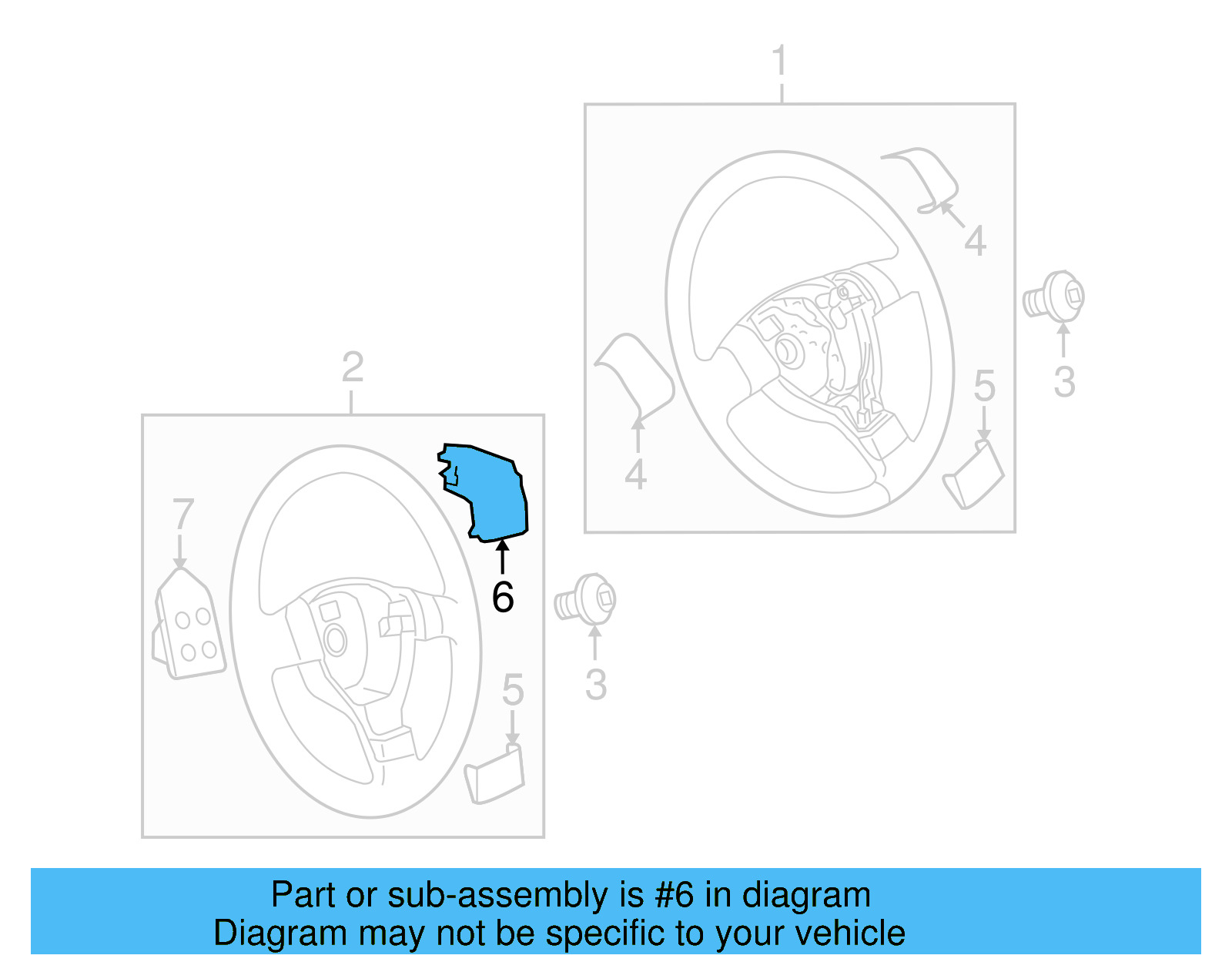 Control Switch 3C8-998-537-B - View 25