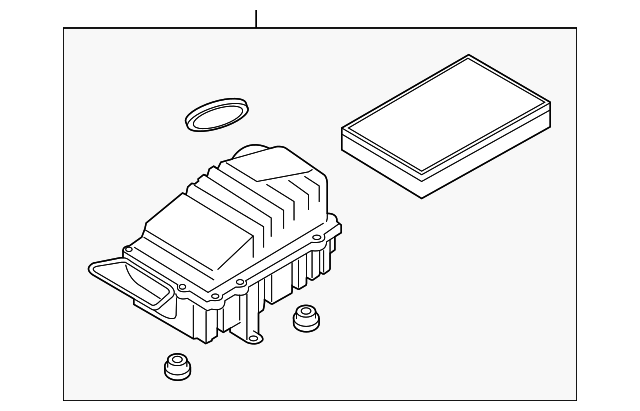 Air Cleaner Assembly 1K0-129-607 - View 9