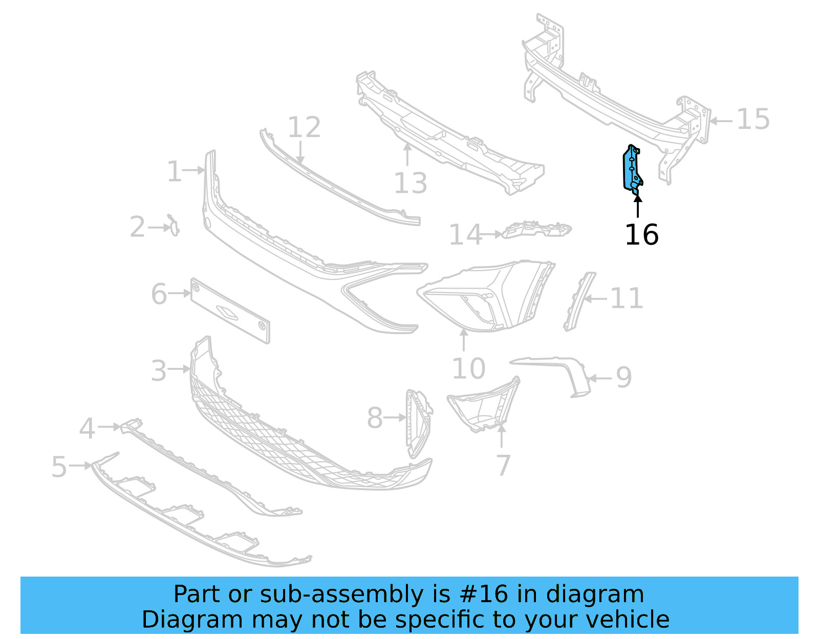 Impact Bar Reinforcement 2GJ-807-816 - View 4