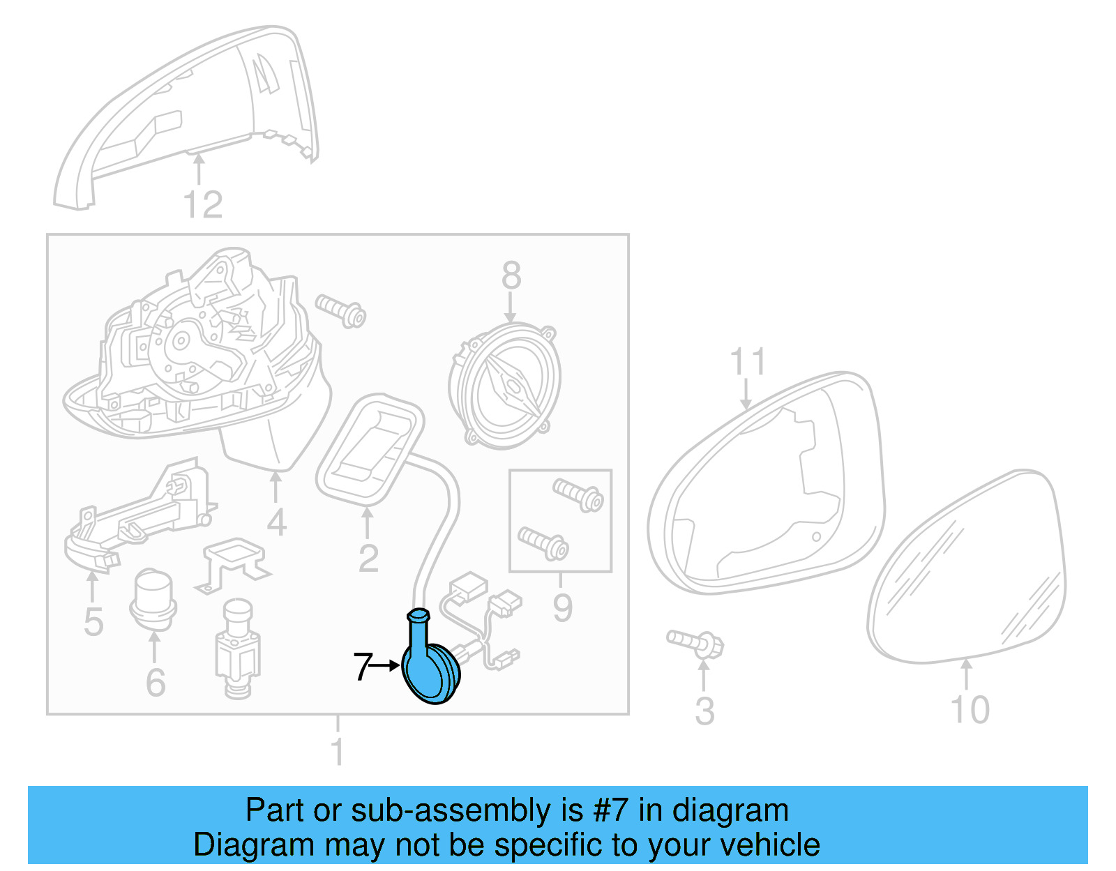 Grommet 1T0-971-913 - View 5