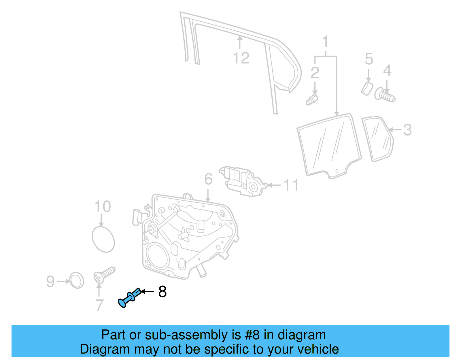 Regulator Module Rivet 5K0-837-975-A - View 21