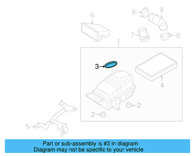 Air Mass Sensor Gasket N-909-219-01 - View 14