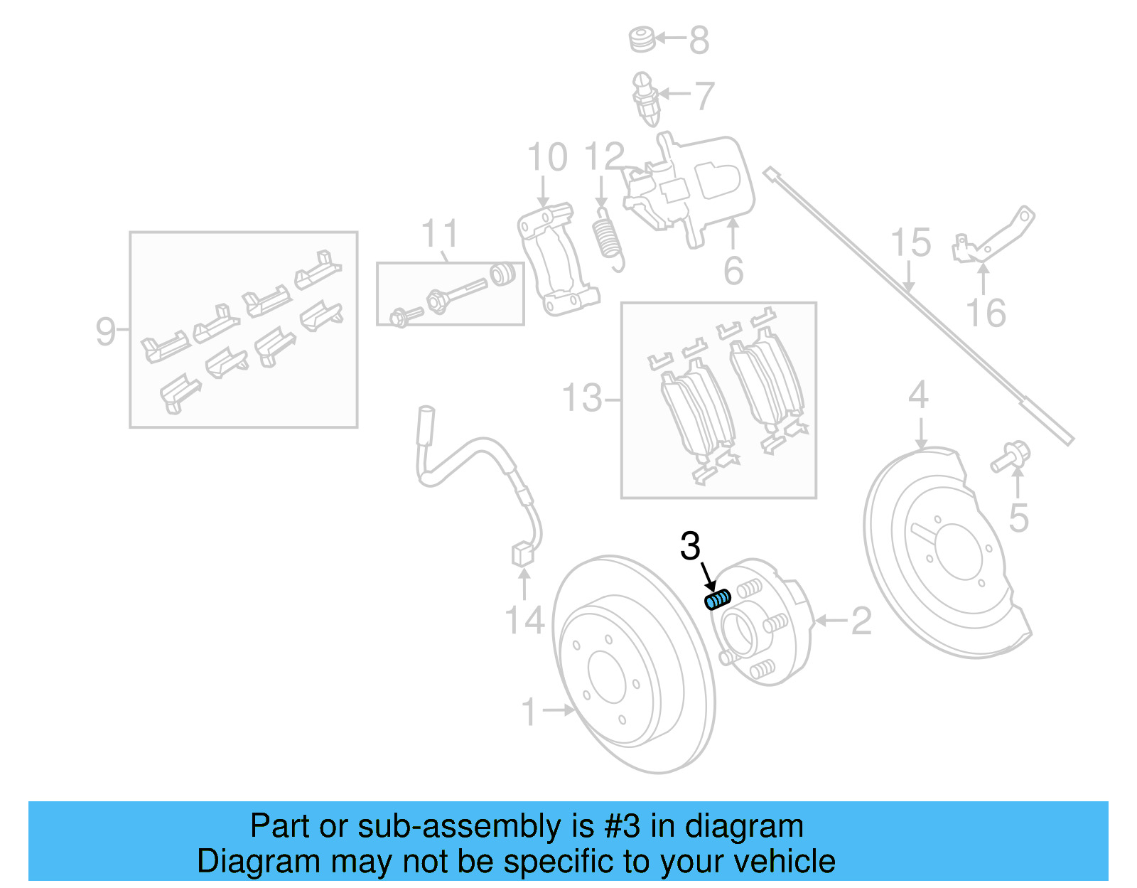 Wheel Stud 7B0-601-139 - View 7