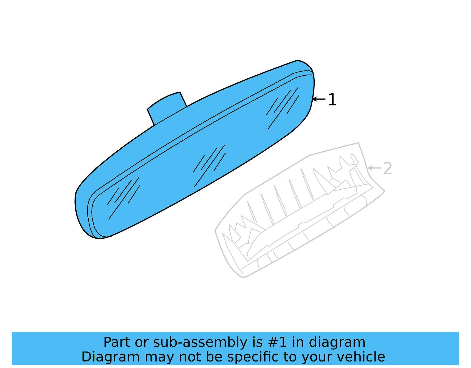 Mirror Inside 3C0-857-511-J-LAN - View 19