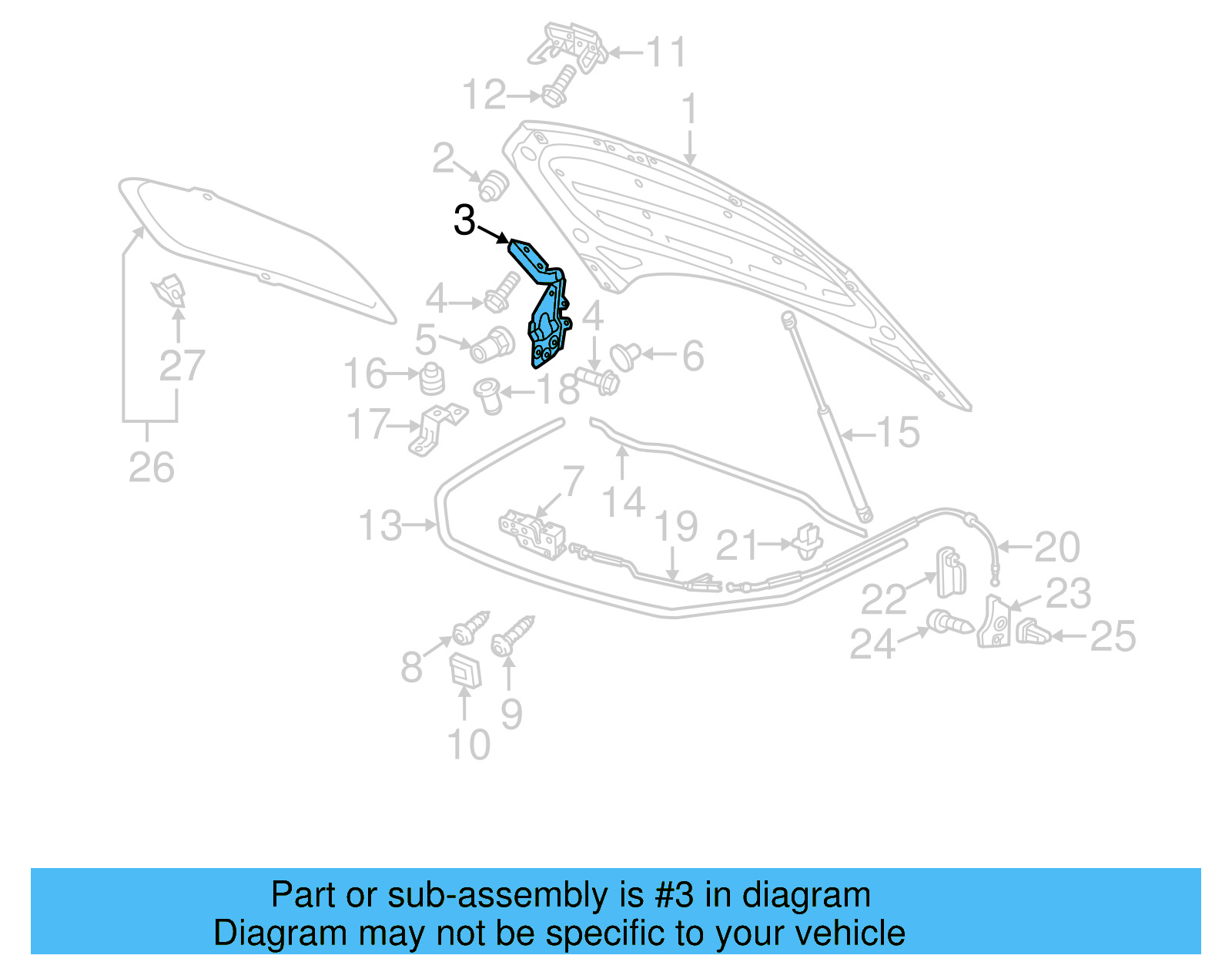 Hinge 7P6-823-301 - View 8