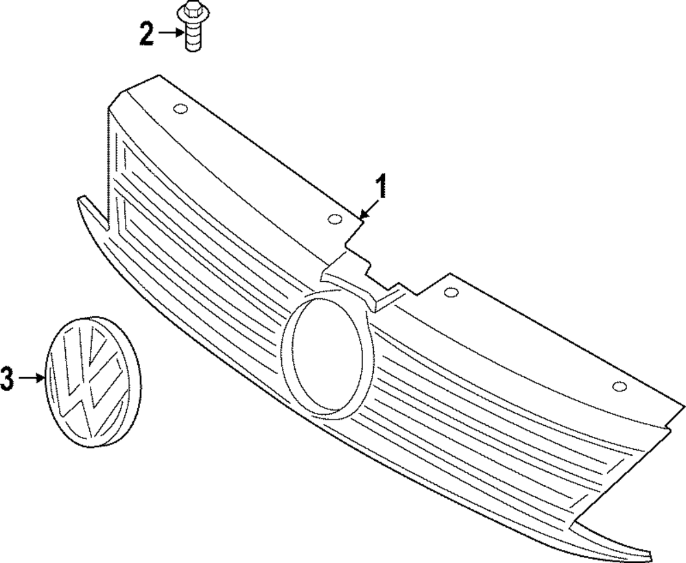 Emblem 5C6-853-601-F-AFL - View 4
