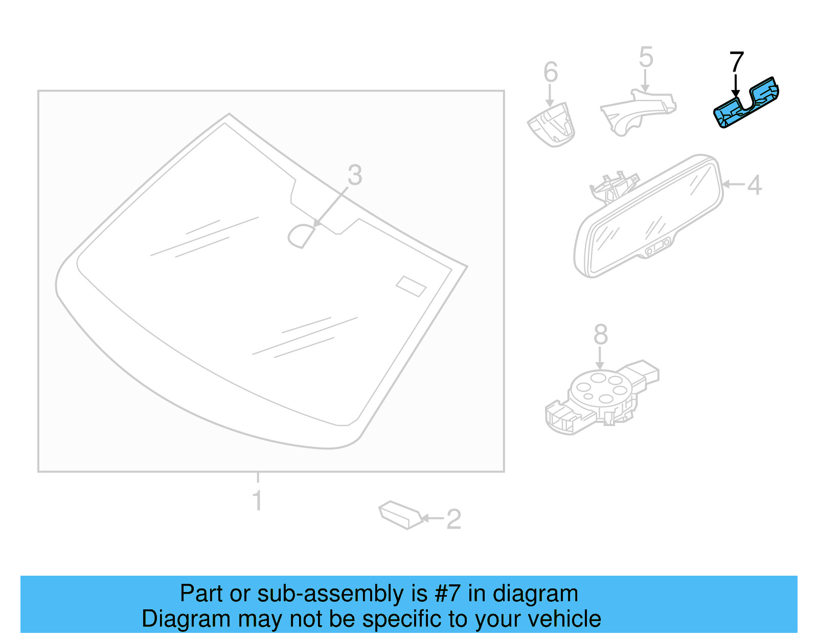 Shield 3C8-857-304-B-82V - View 4