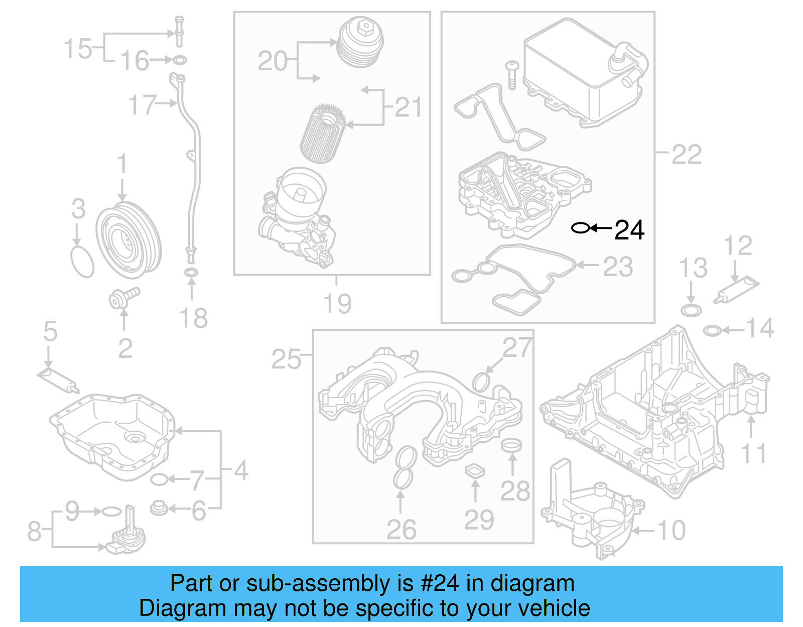 Oil Cooler O 059-117-070-A - View 14