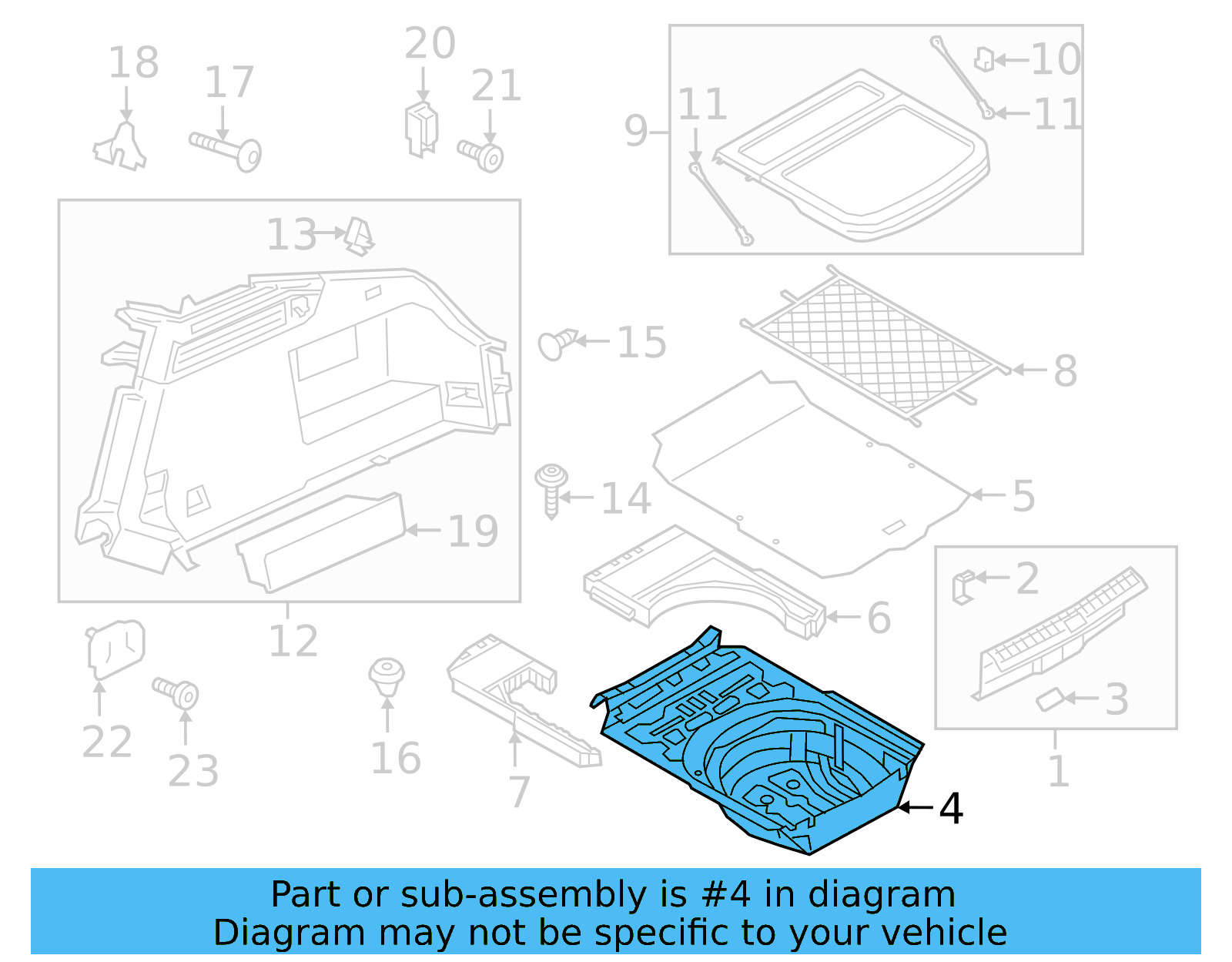 Spare Housing 3G8-863-544-CA9 - View 5