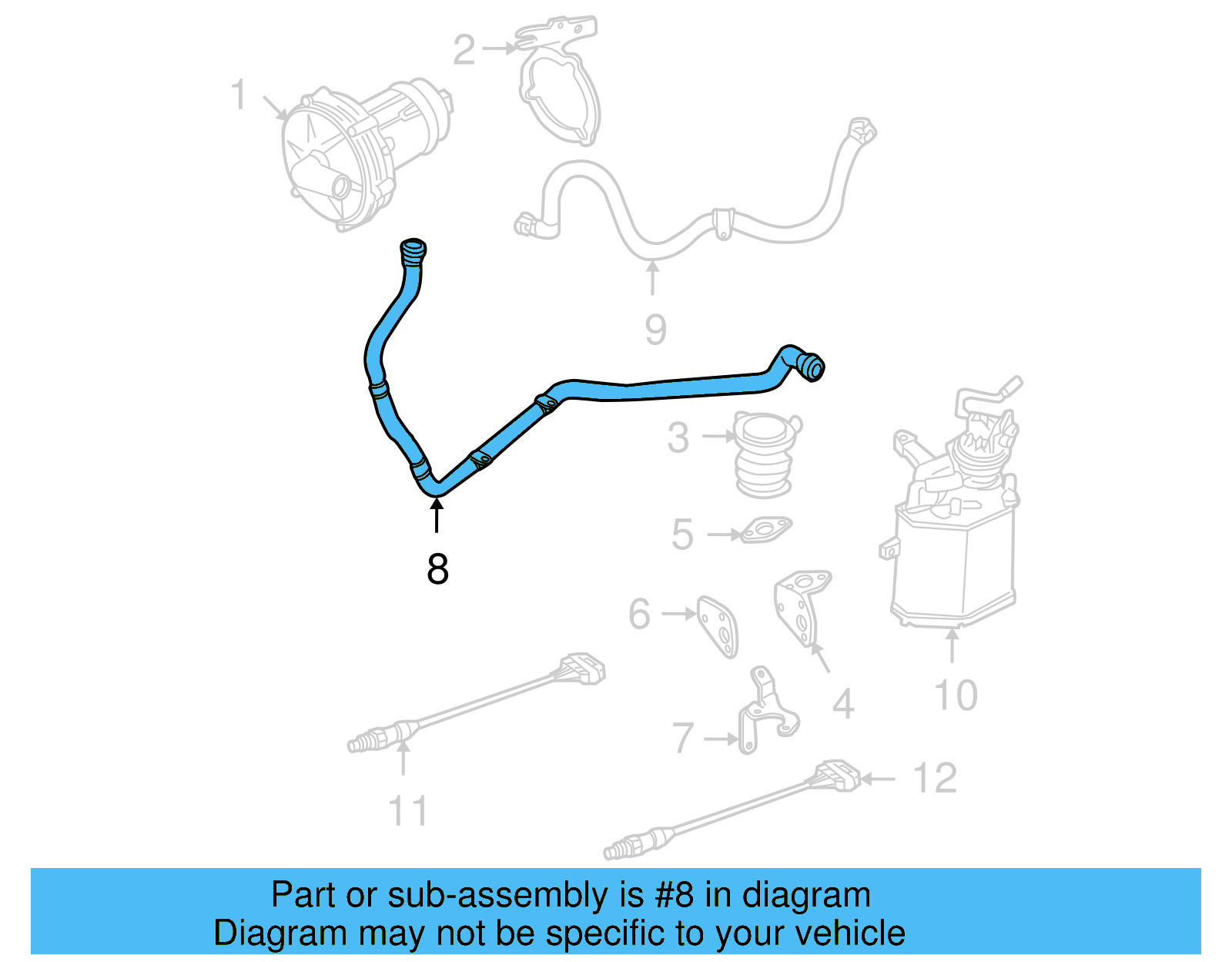 Connector Hose 06A-131-372 - View 13