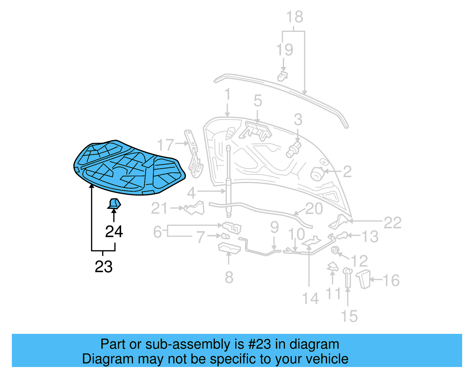 Insulator Pad 3C8-863-831-B - View 5