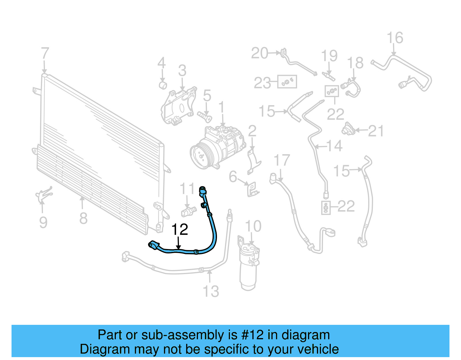 AC Hoses 3D0-260-701-BM - View 8
