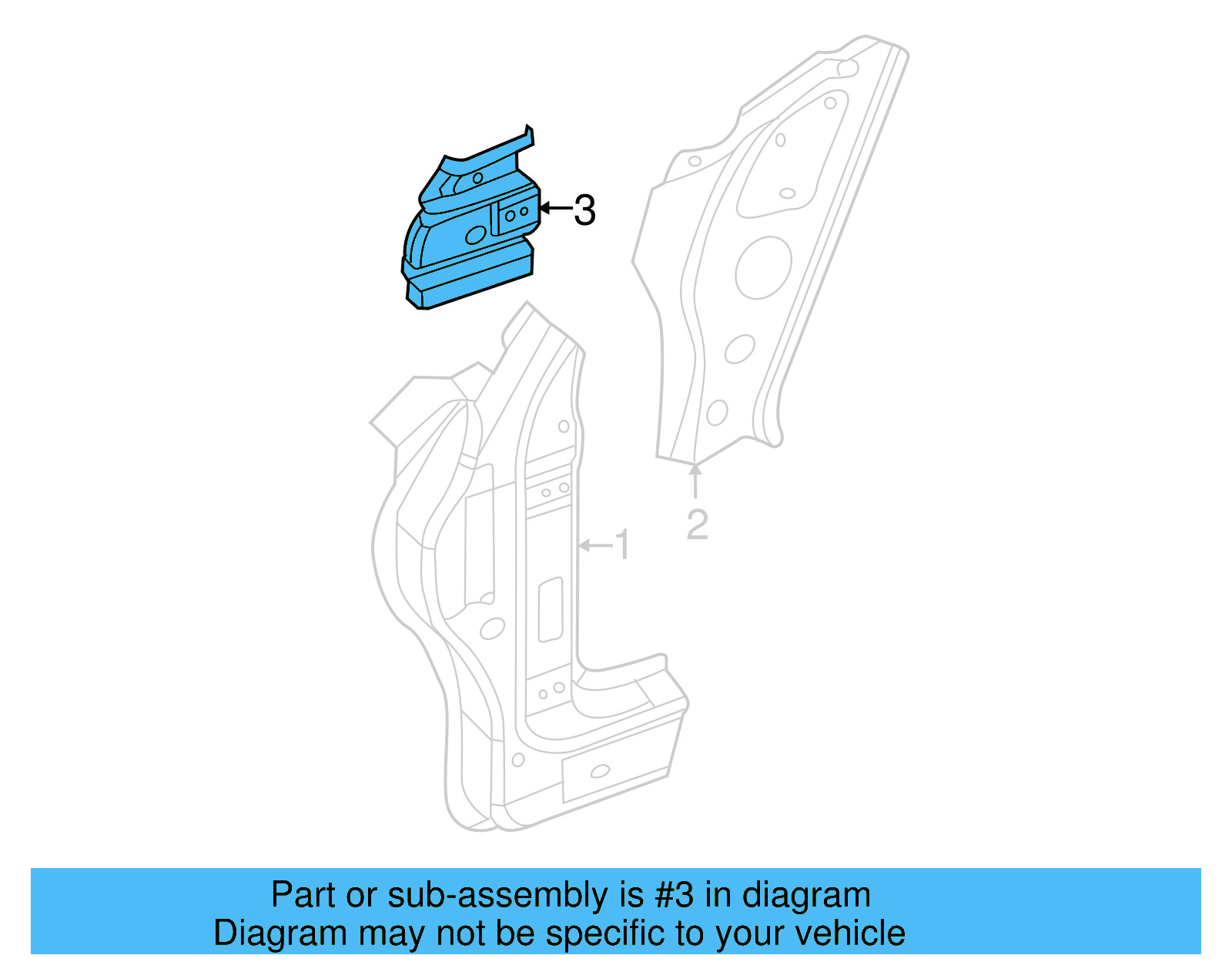 Hinge Reinforced 5C5-809-623 - View 7