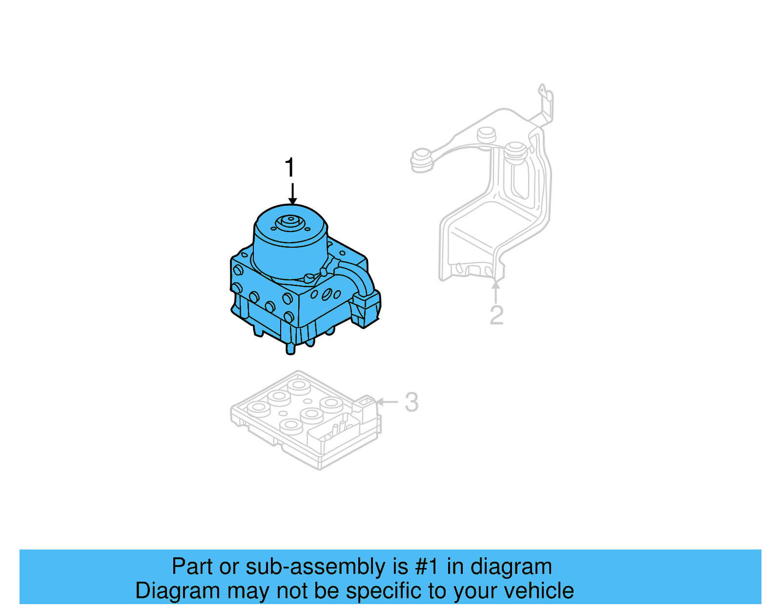ABS Pump Assembly 1J0-698-217-A - View 6