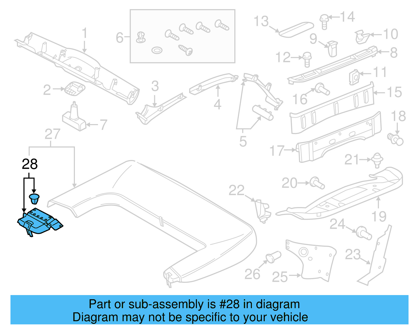 Connector Kit 5C3-898-059-SL1 - View 6