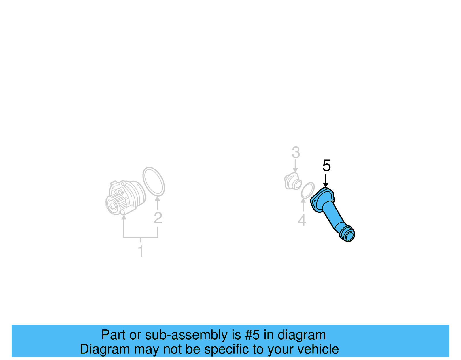 Thermostat Housing 06A-121-121-C - View 22