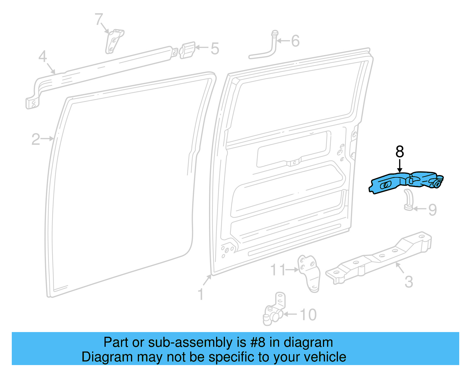Upper Guide 701-843-336-A - View 5