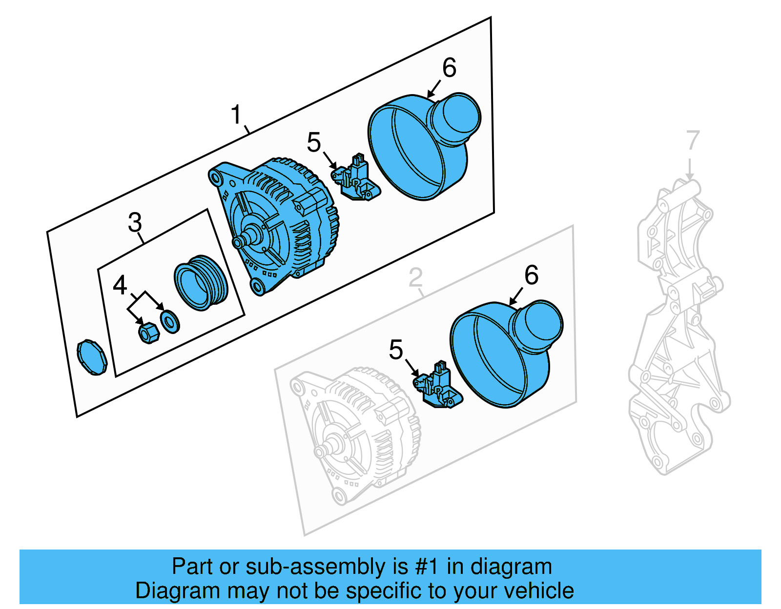 Alternator 07C-903-018-X - View 11