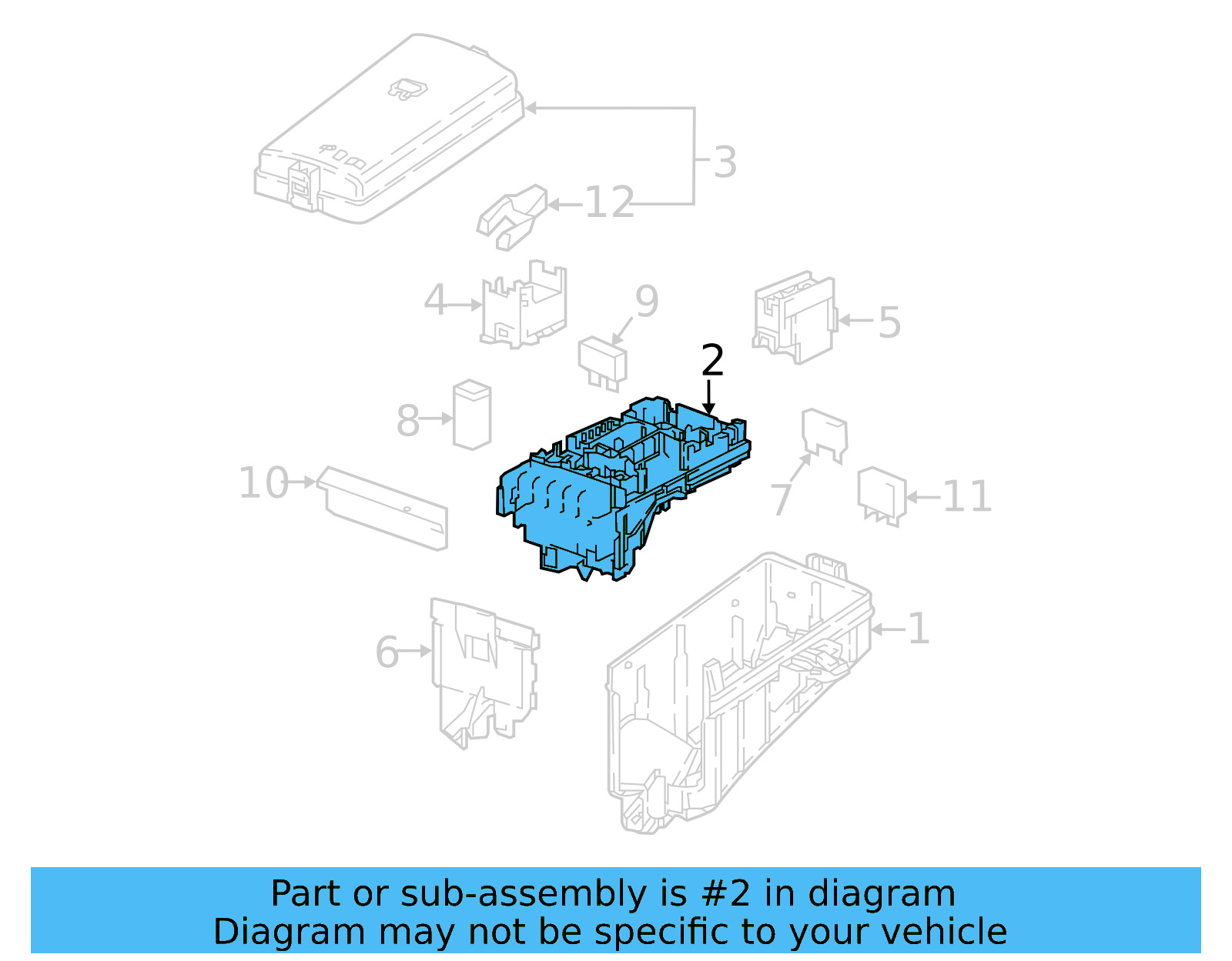 Relay & Fuse Plt 5Q0-937-125-B - View 14
