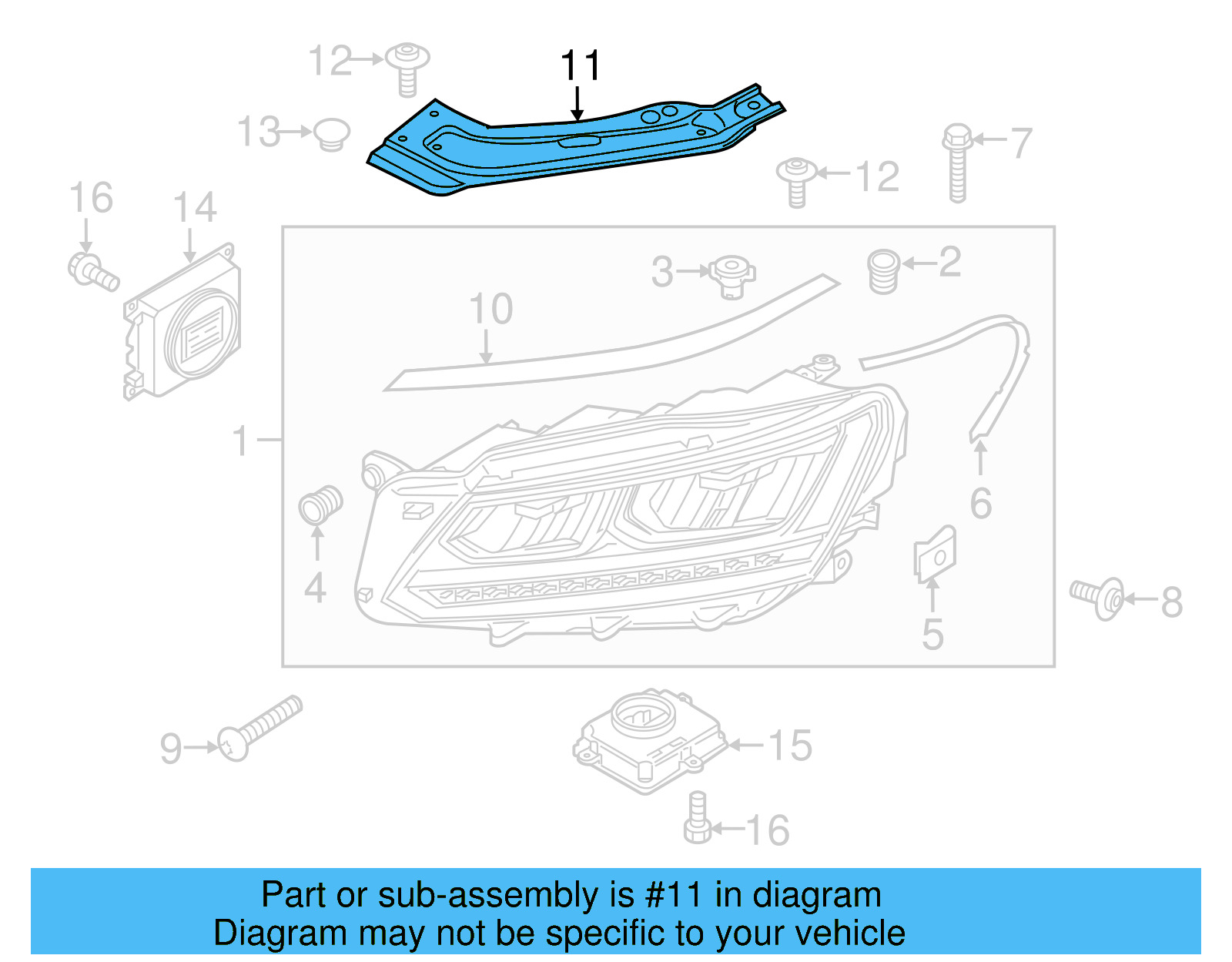 Mount Bracket 561-805-932-C - View 5