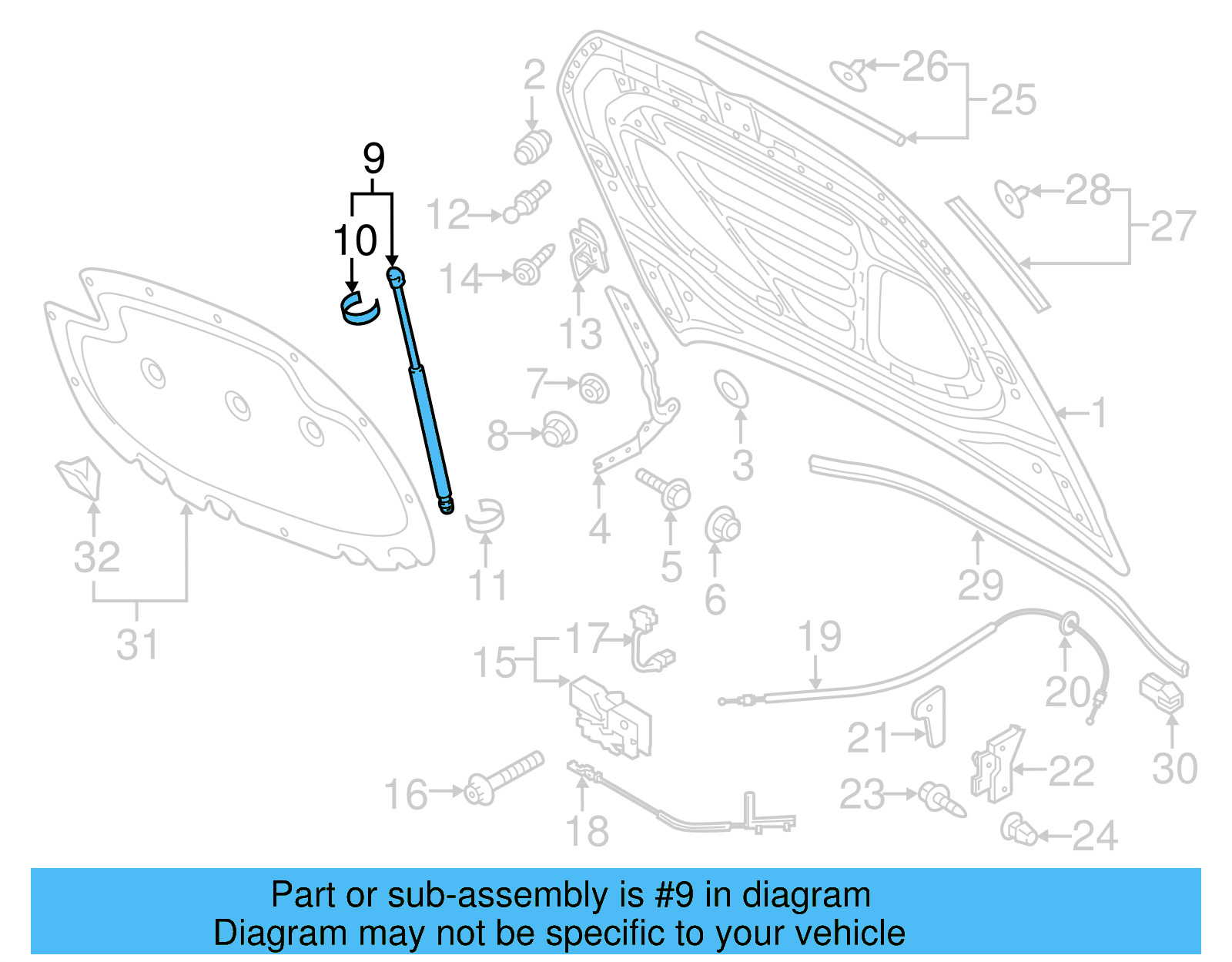 Lift Cylinder 5G0-823-359-A - View 2