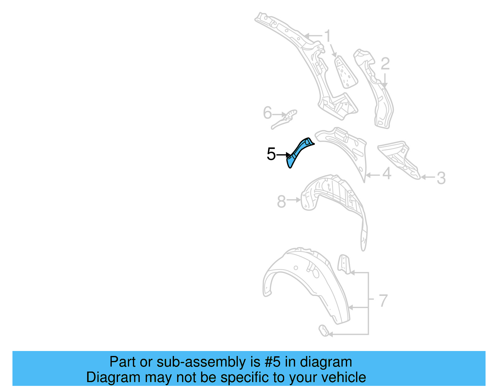 Lower Panel 1J0-810-421-A - View 21