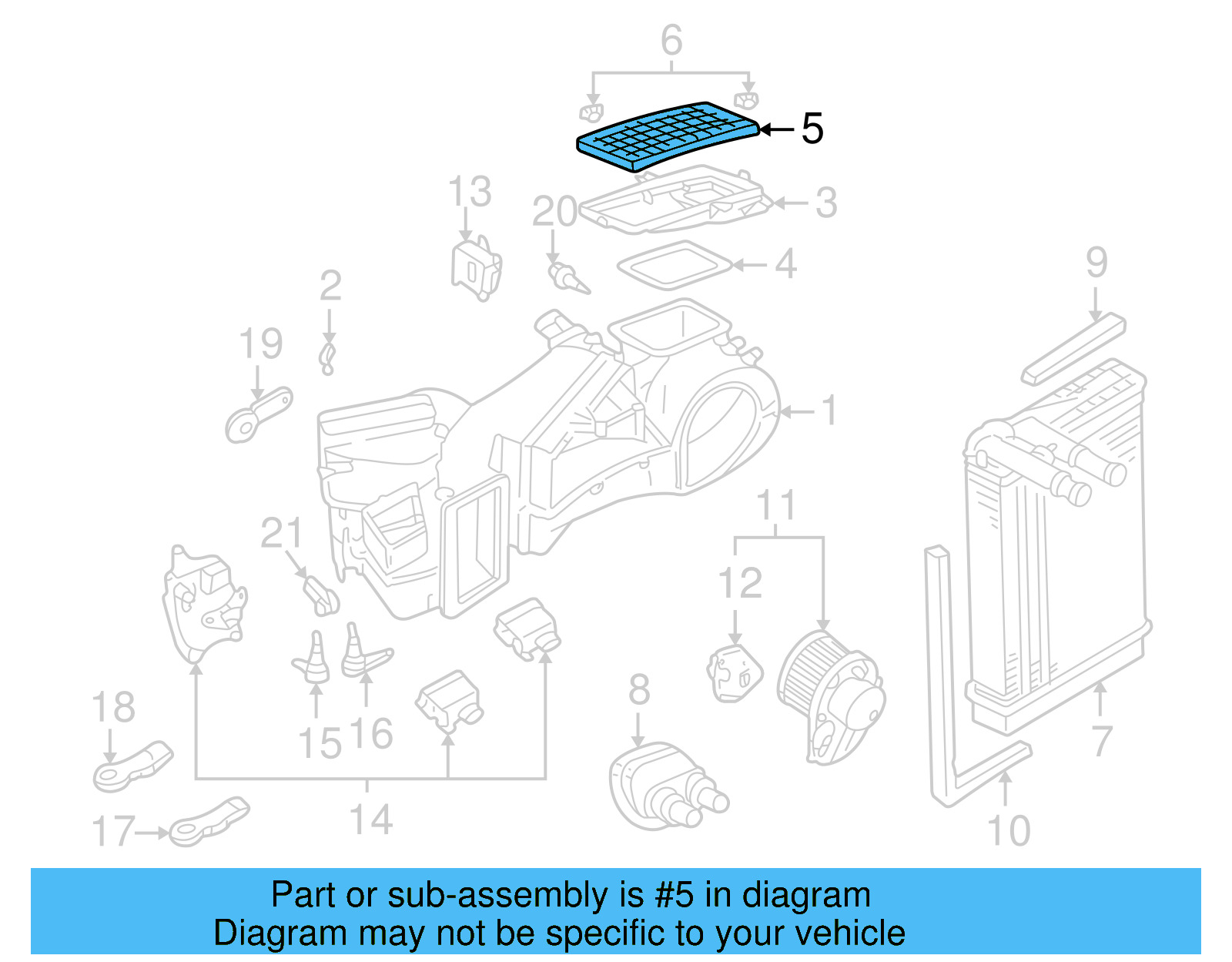 Cabin Air Filter 1H0-819-644-B - View 12