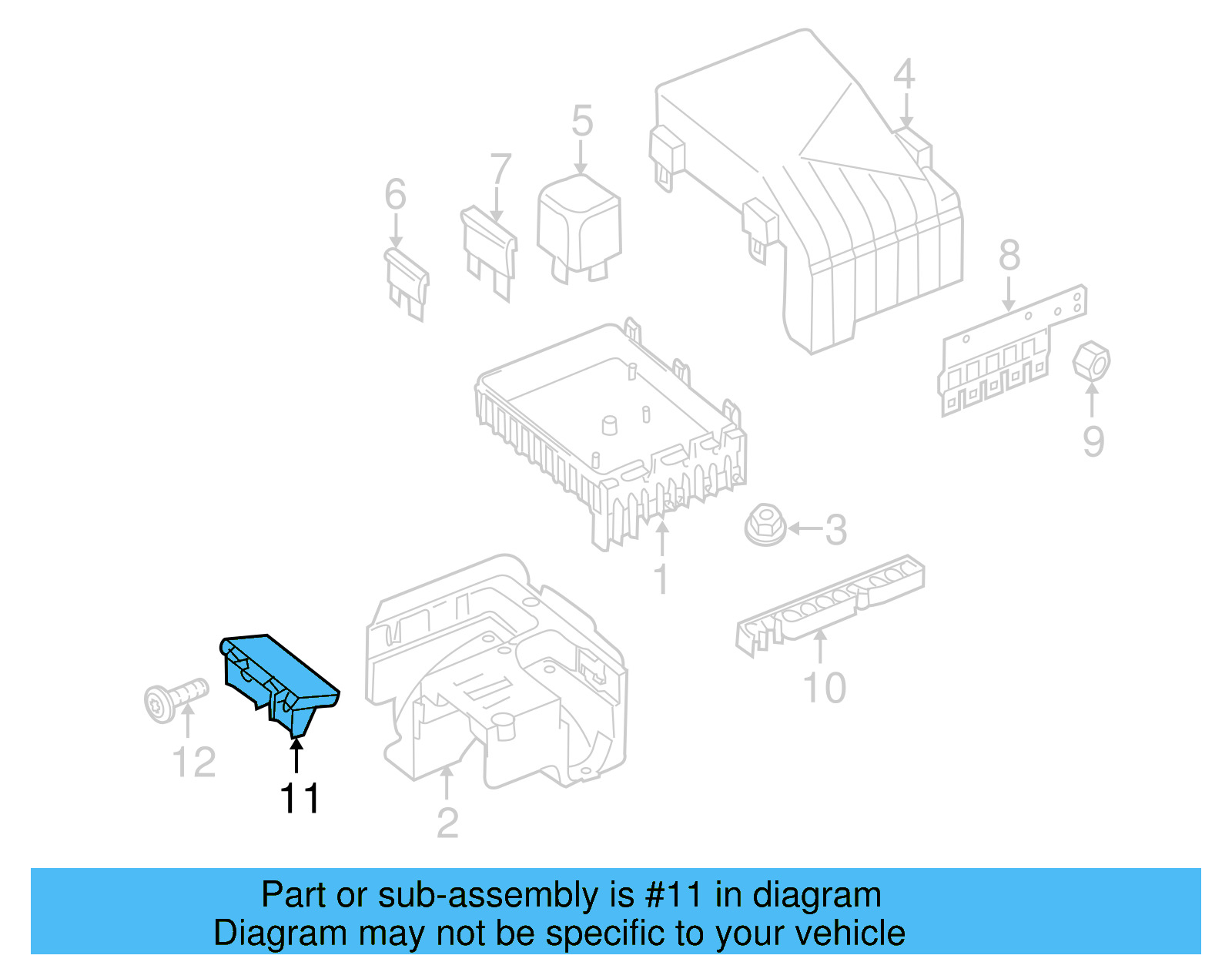Bracket 1K0-937-540-C - View 22