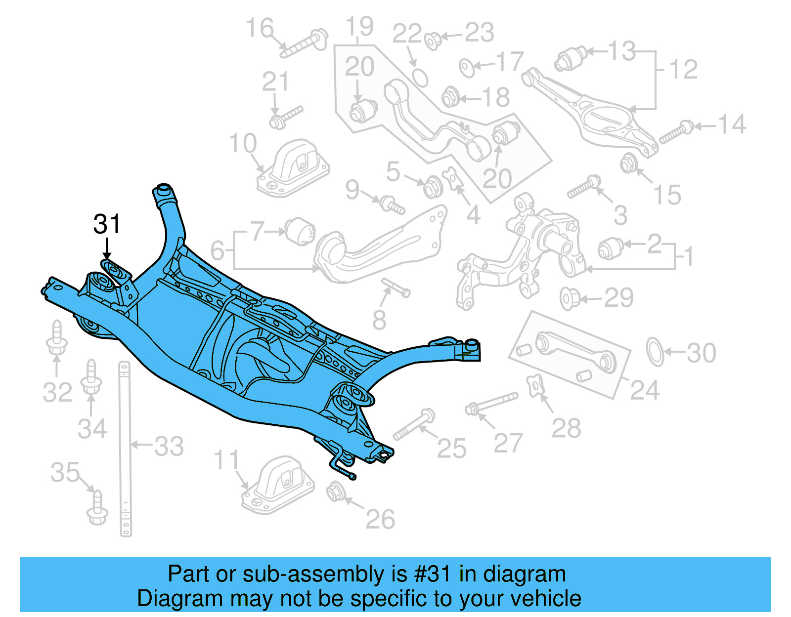 Cross 1Q0-505-315-F - View 4