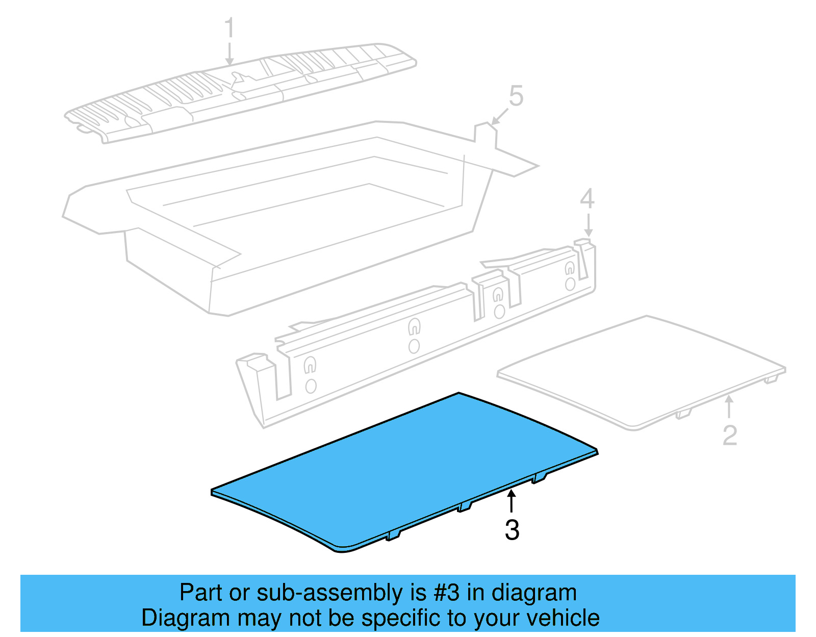 Floor Cover 7B0-863-463-A-DE5 - View 6