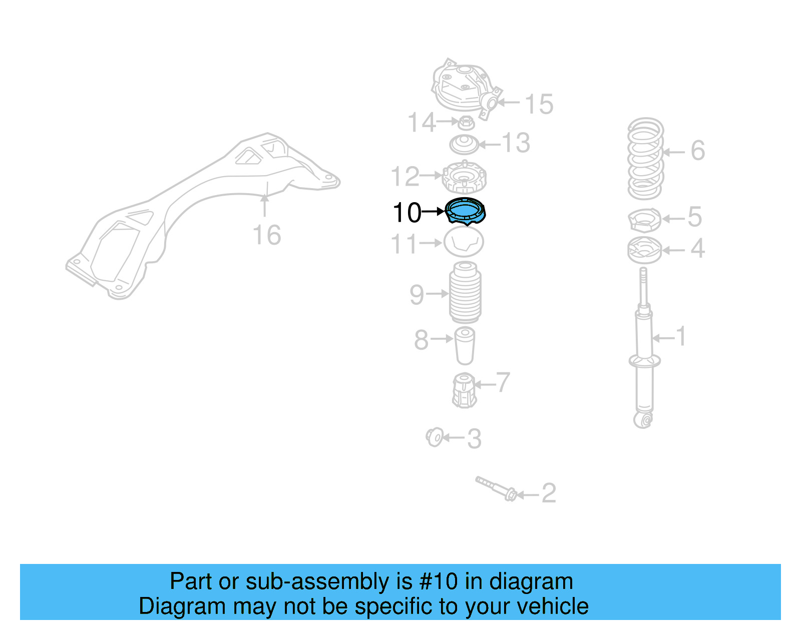 Upper Seat 7L0-411-177 - View 4