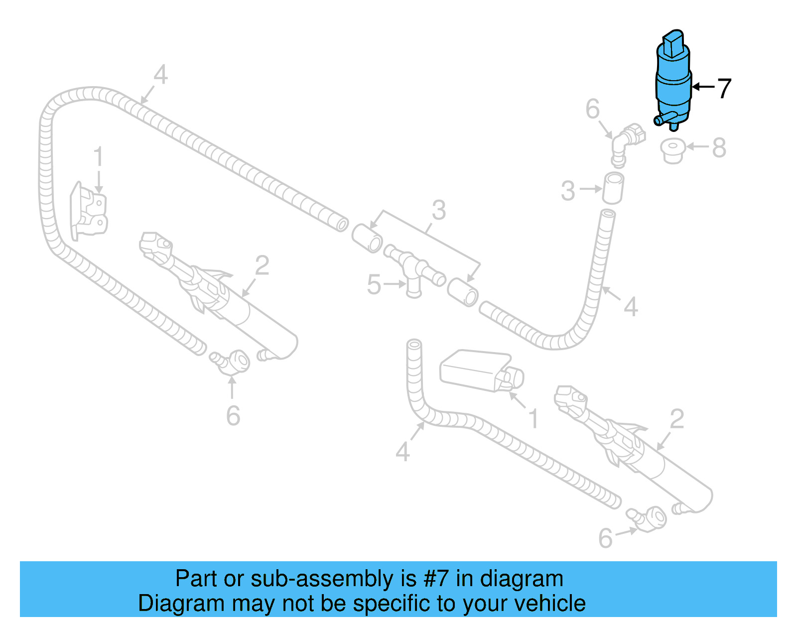 Washer Pump 6R0-955-681 - View 13