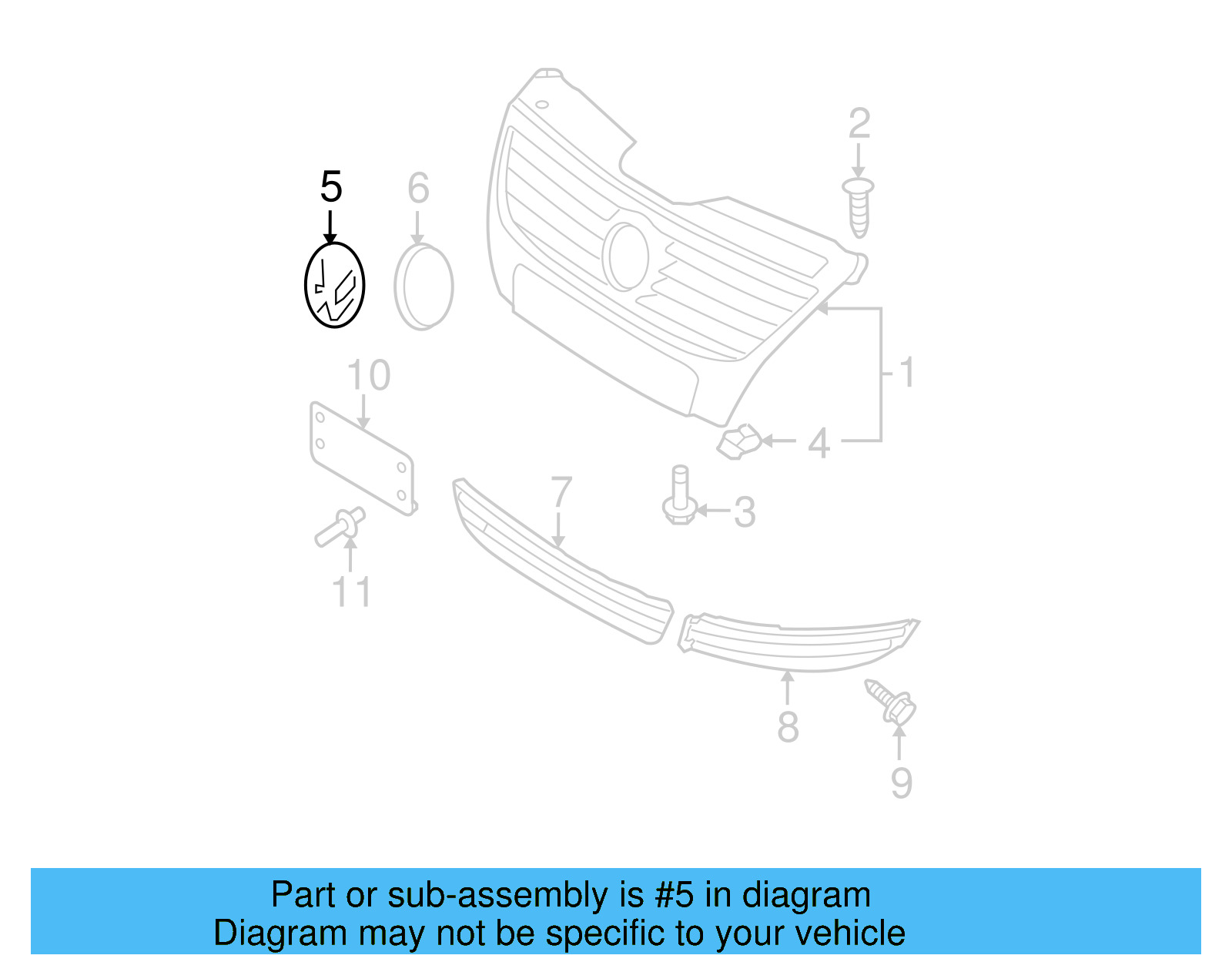 Emblem 3C0-853-601-C-FDY - View 17