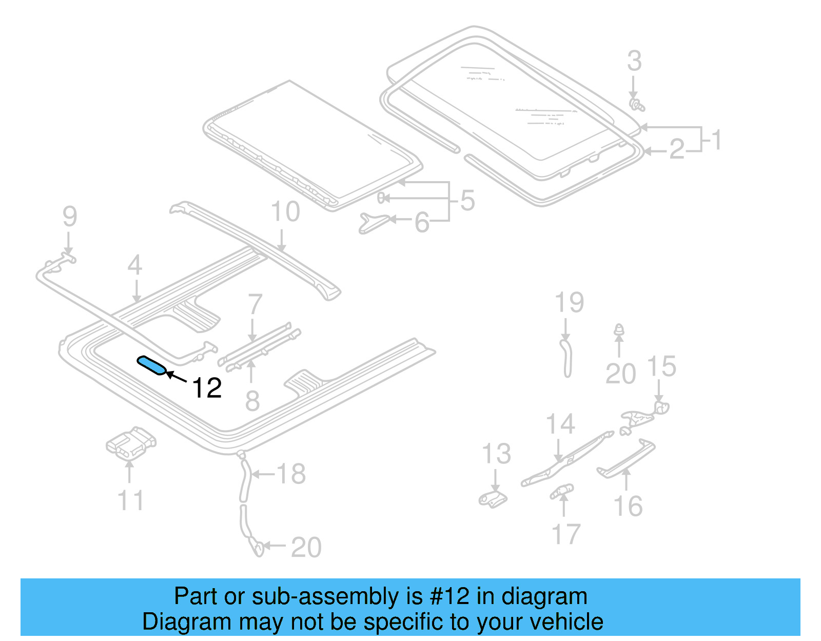 Motor Cover 1J0-877-829-A-54A - View 4