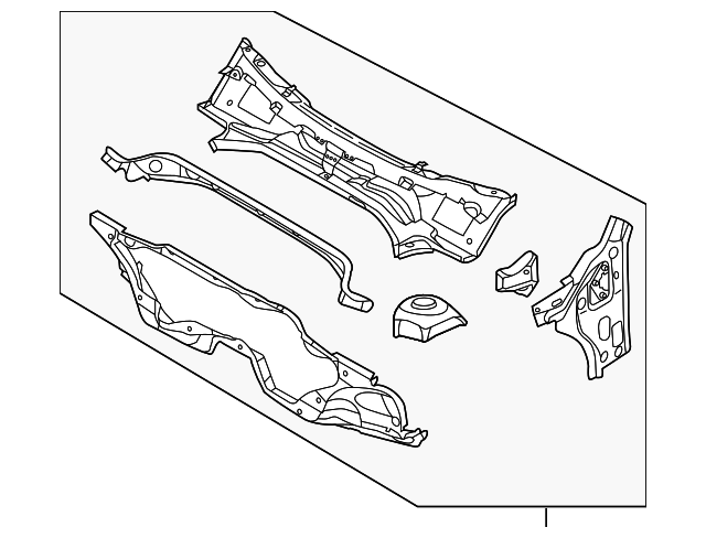 Cowl Panel 5C5-803-147 - View 2