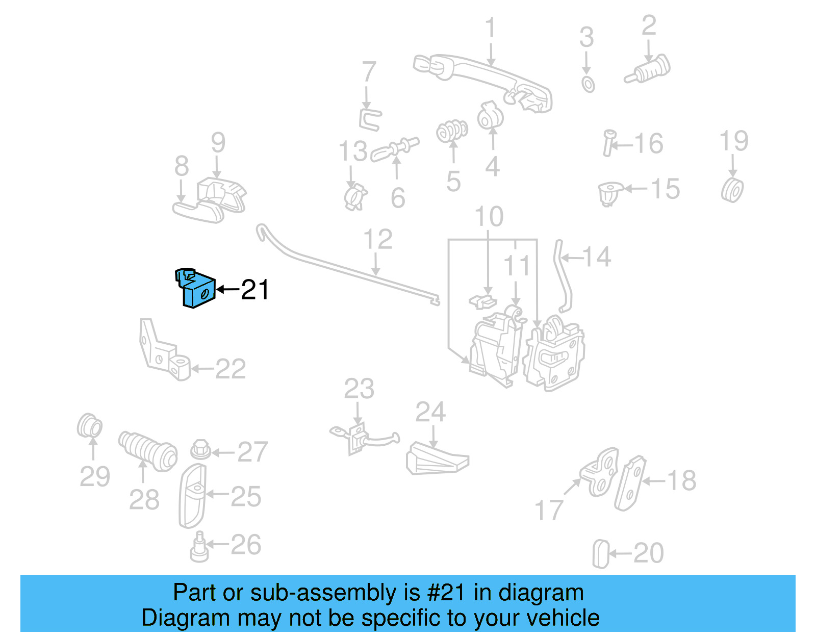 Hinge 1H0-831-403 - View 5