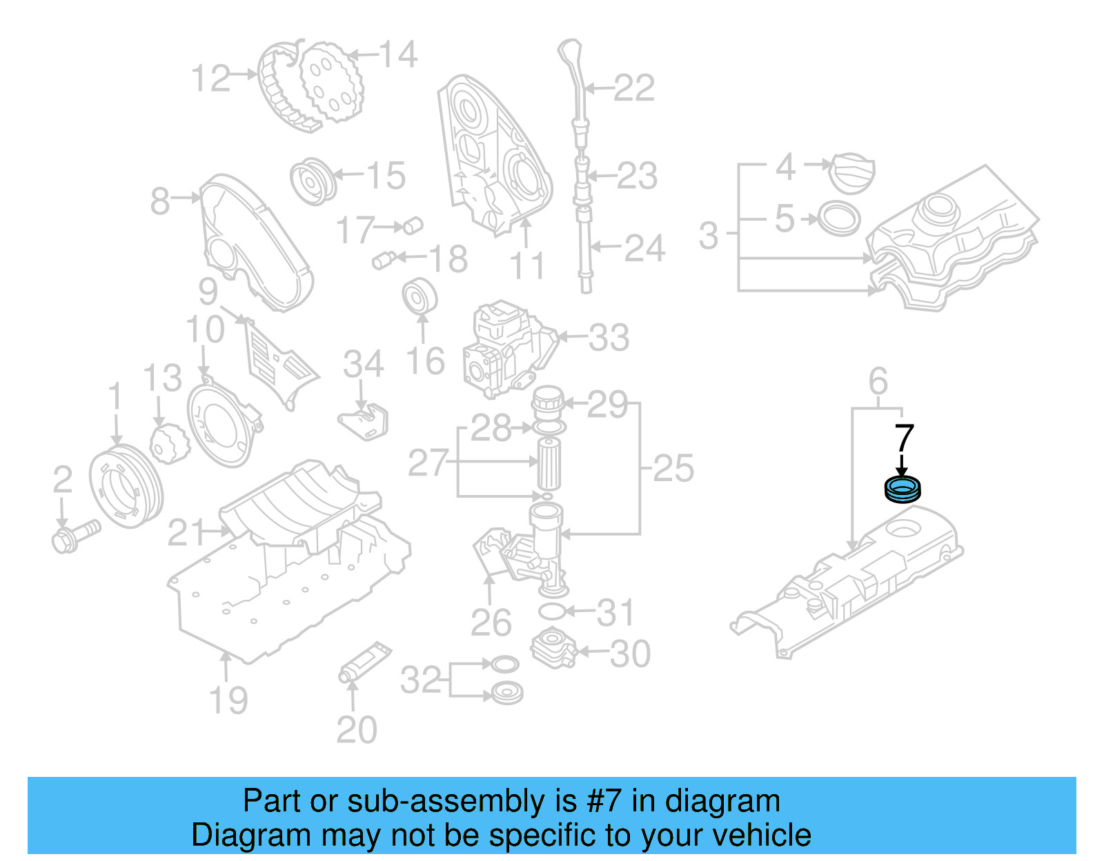 Separator Gasket 038-103-487 - View 7